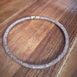 Swarovski Crystal Mesh Necklace